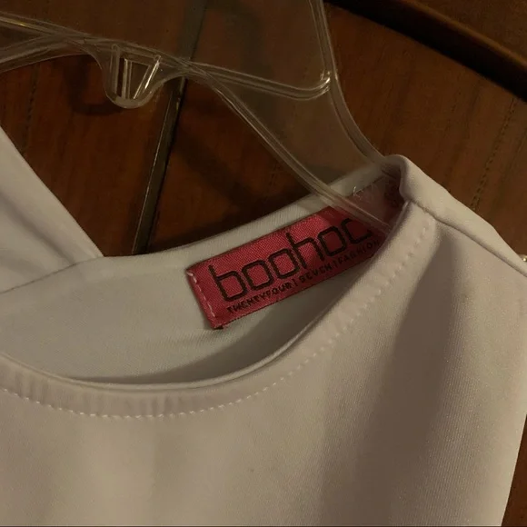 White Boohoo Dress - Picture 3 of 3